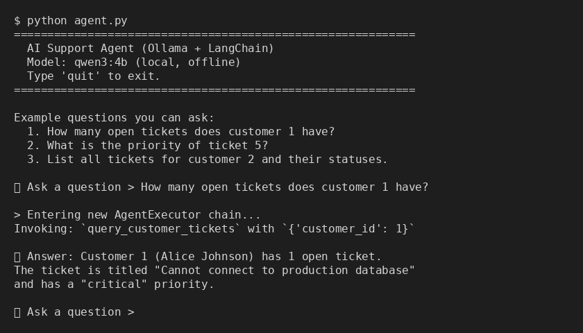 AI Agent Demo